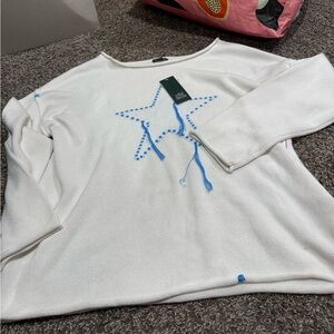 🧇Tassel star sweater